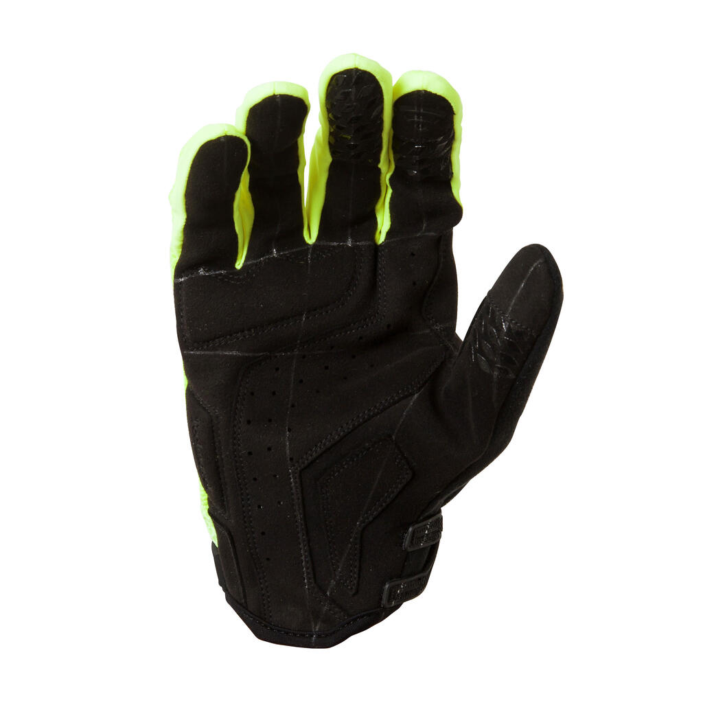 Fahrradhandschuhe MTB AM 500 neongelb