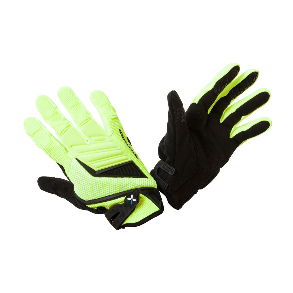 Fahrradhandschuhe MTB AM 500 neongelb
