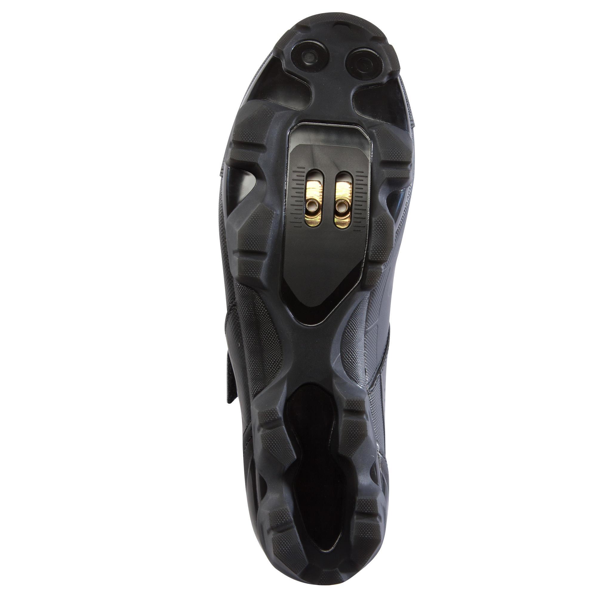 XC 100 BLACK MOUNTAIN BIKE SHOES