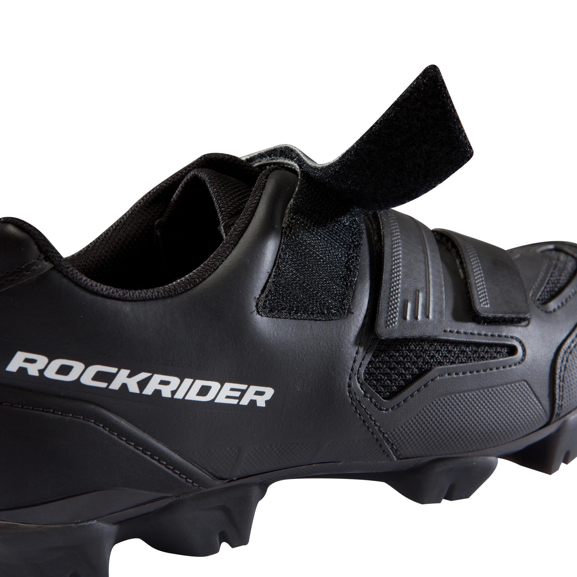 SCARPE DA MOUNTAIN BIKE XC 100 NERO