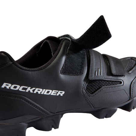 Cross-Country Mountain Biking Shoes - Black