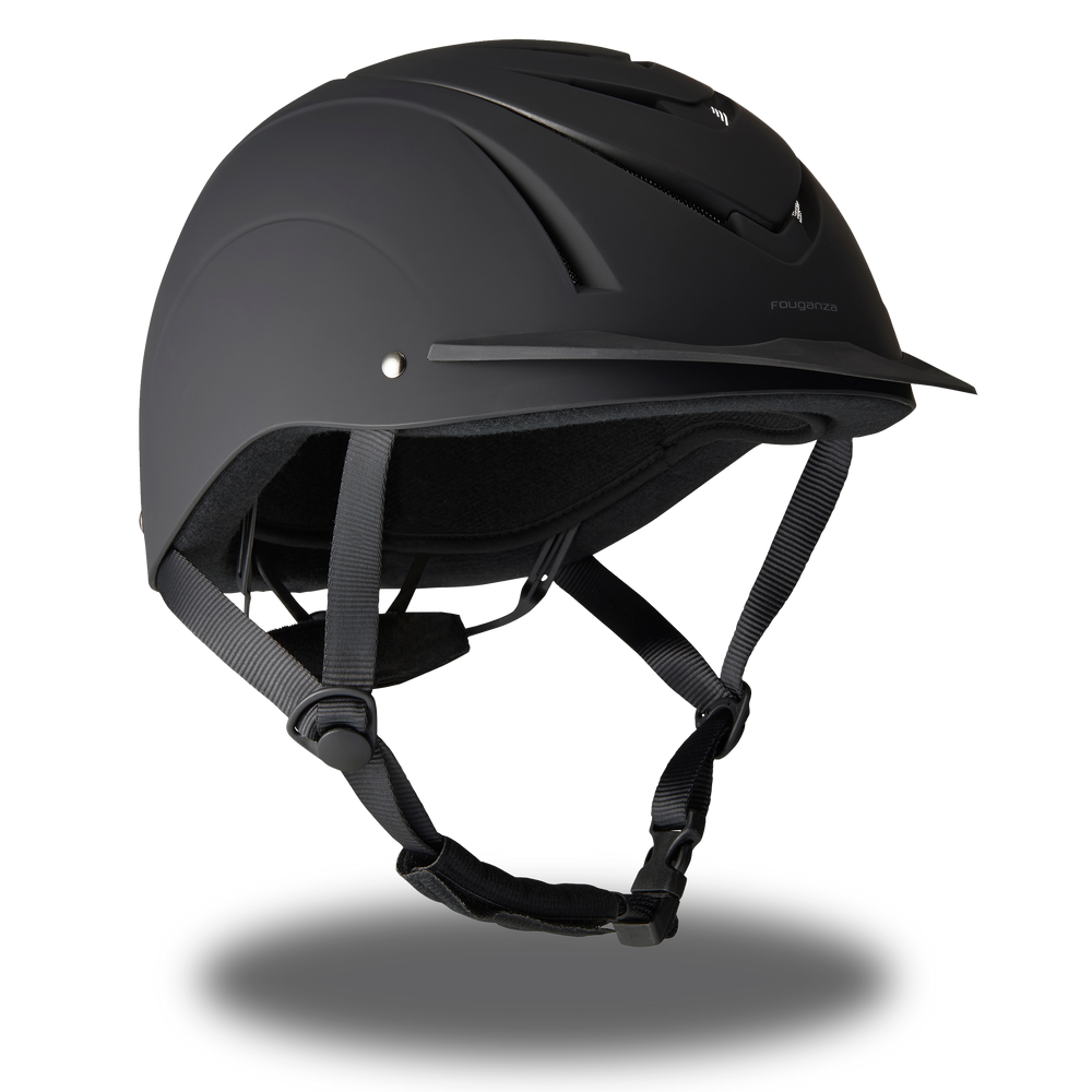 CASQUE EQUITATION 500 NOIR