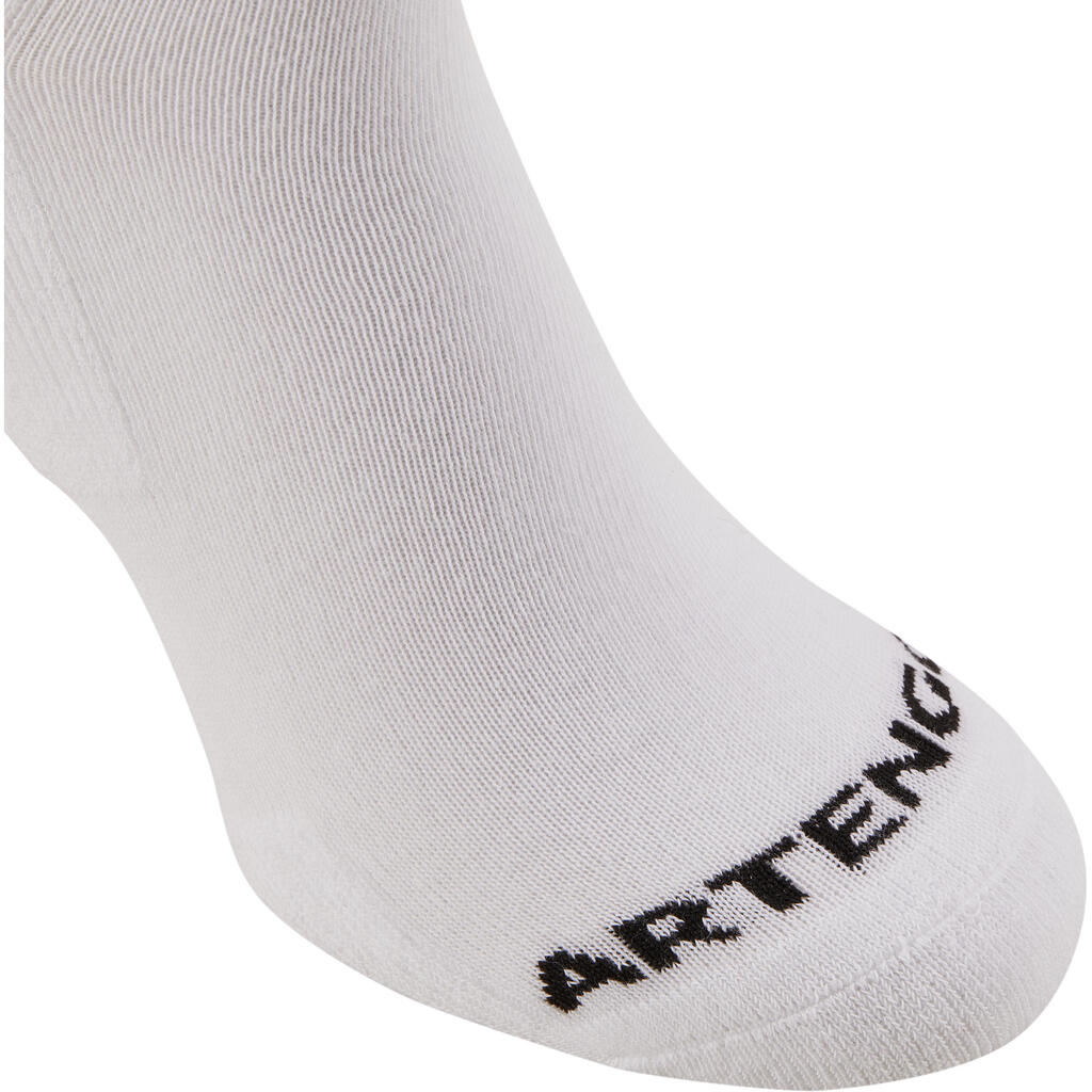 CALCETINES DEPORTE DE RAQUETA RS 100 ADULTO X3 HIGH BLANCO 