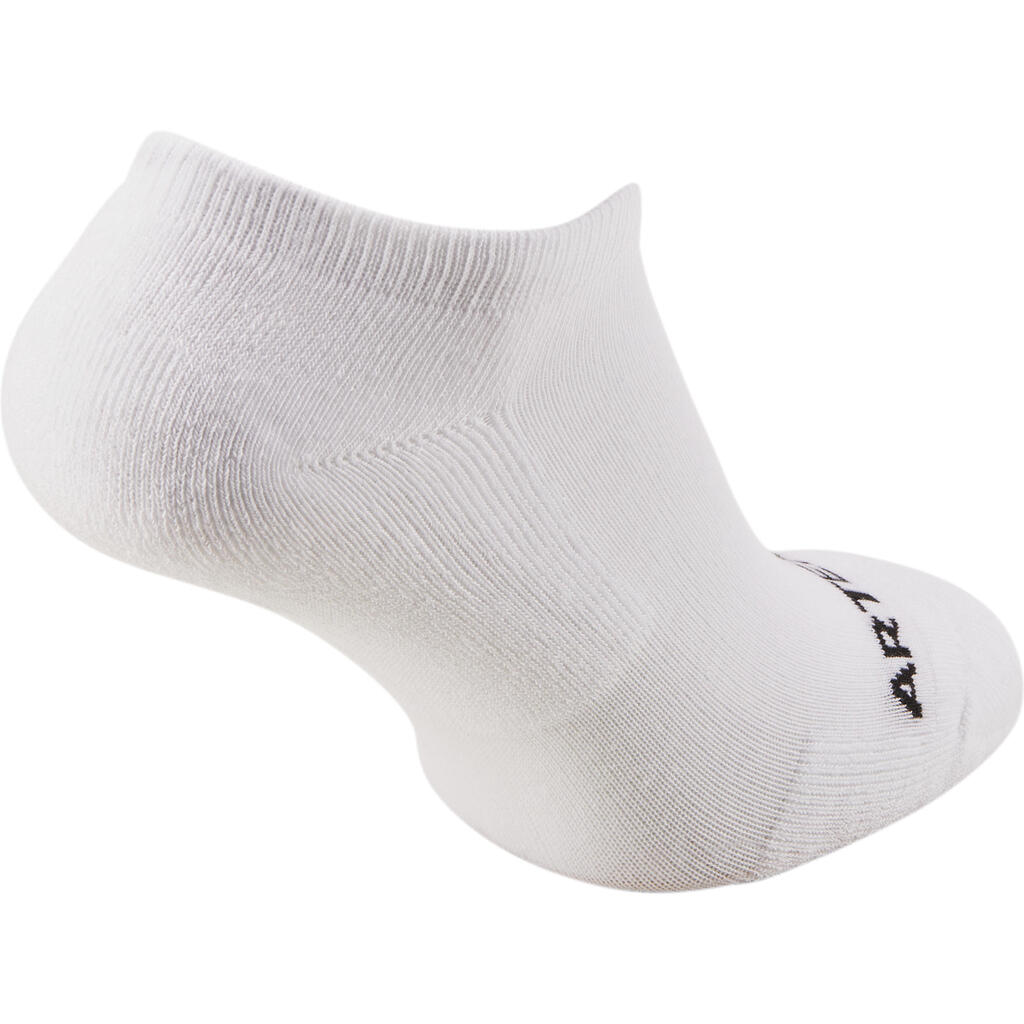 CHAUSSETTES DE TENNIS BASSES RS 100BLANCHES LOT DE 3