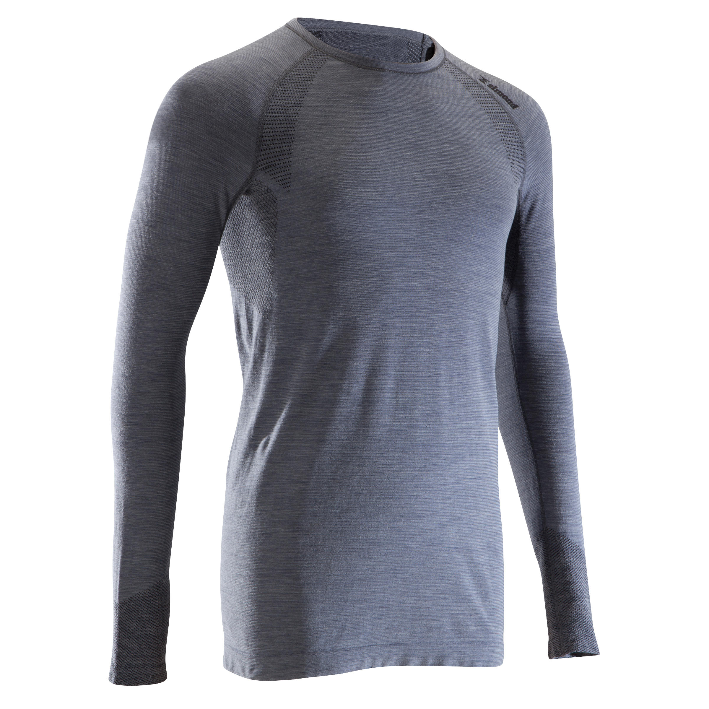 Simond Shirt Met Lange Mouwen Seamless Wol 40 Heren Grijs simond kopen in de aanbieding