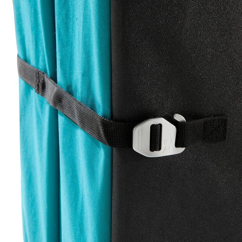 CRASHPAD D'ESCALADE BLOC - BIGBLOCKER 1,4M x1,1M TURQUOISE