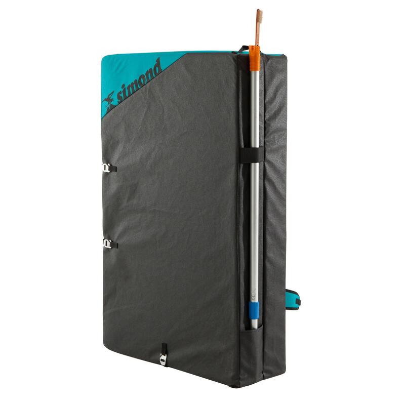 Crashpad voor blokklimmen Bigblocker 1,4 m x 1,1 m turquoise