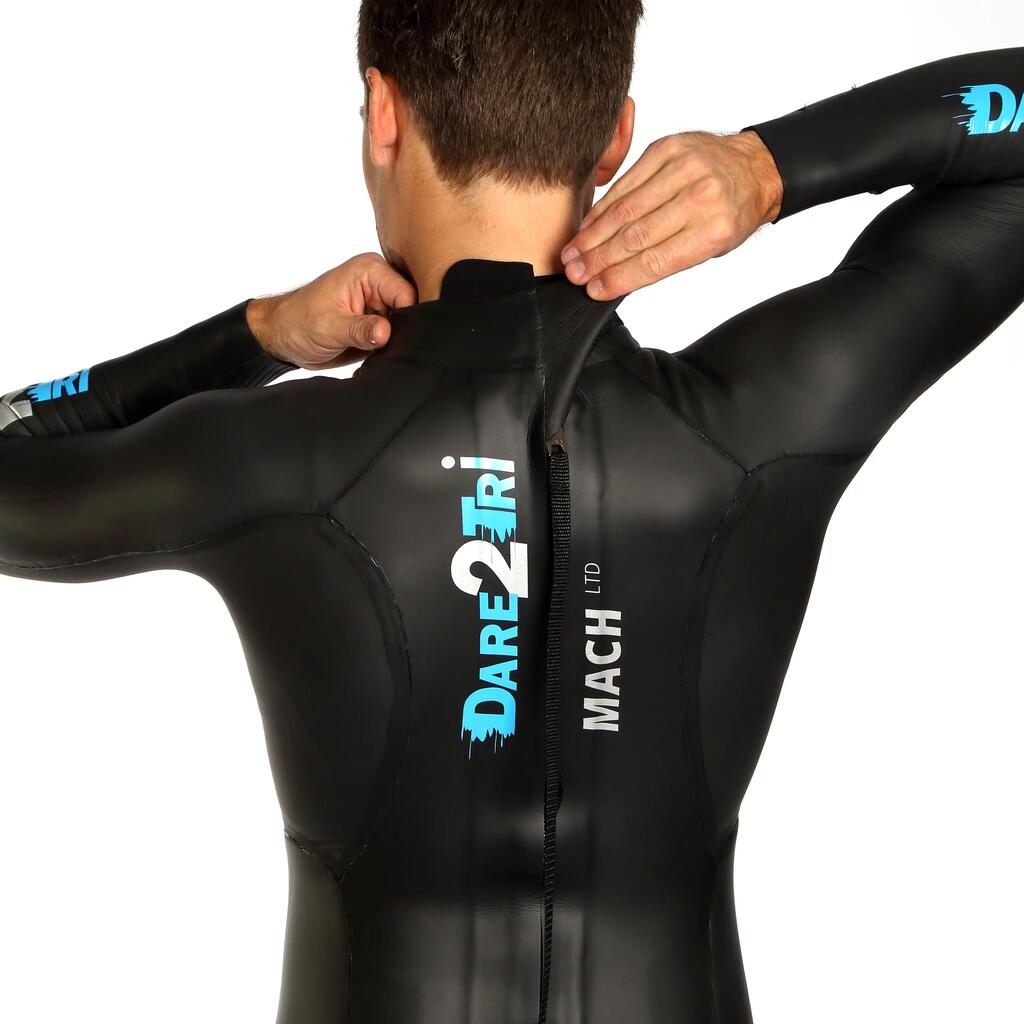 Men Triathlon Neoprene Wetsuit Mach Ltd DARE2TRI