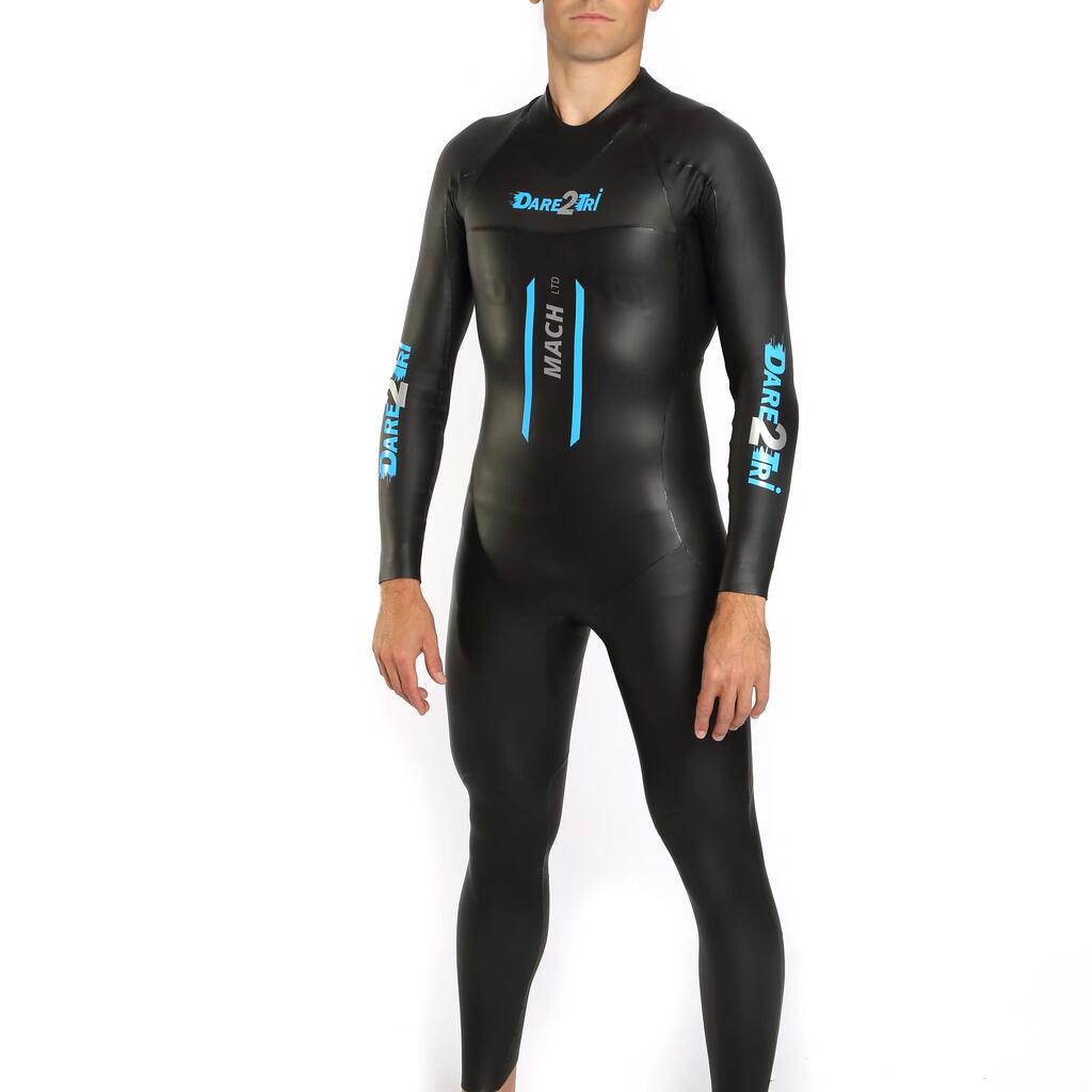 Men Triathlon Neoprene Wetsuit Mach Ltd DARE2TRI