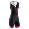 Women's Sleeveless Trisuit - Black/Pink