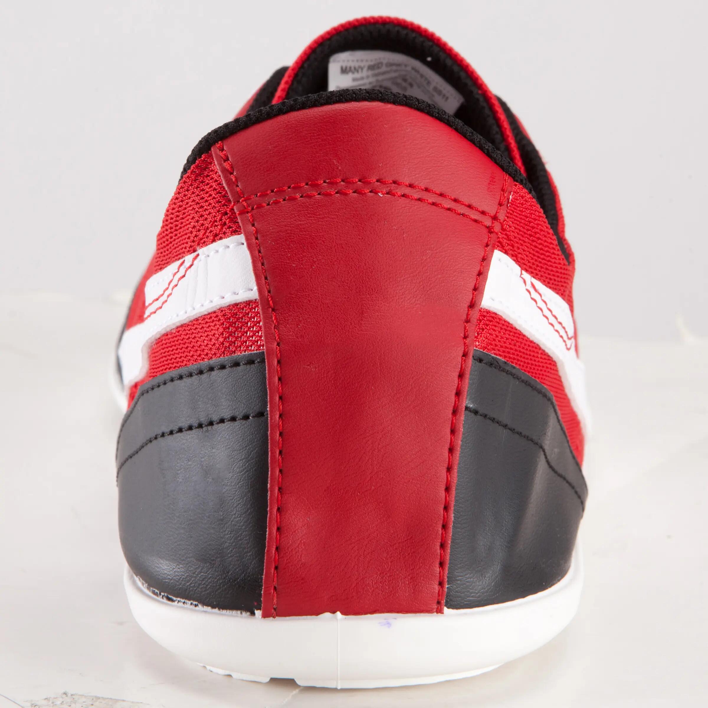 Many Mesh Active Walking Shoes - Red/White/Grey 5/9