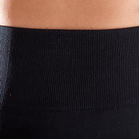 מכנסי טייץ ללא תפרים לריקוד לנשים - שחור