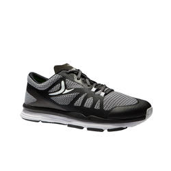 Zapatillas fitness cardio-training 900 mujer Negro y Blanco