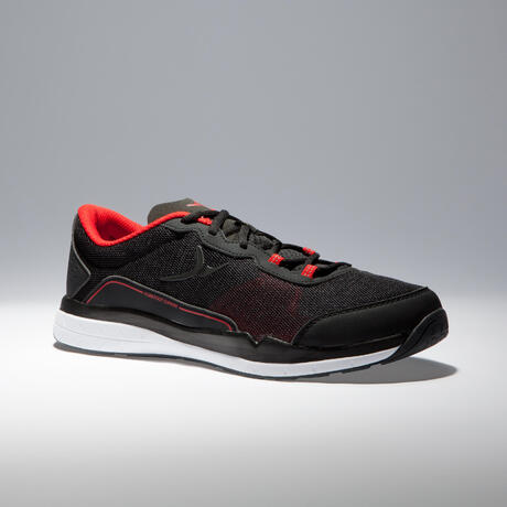 HerenZwartroodDomyos 500 Schoenen Voor Fitness Cardiotraining A35Rj4L