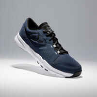 100 Fitness Cardio Training Shoes - Black/Blue