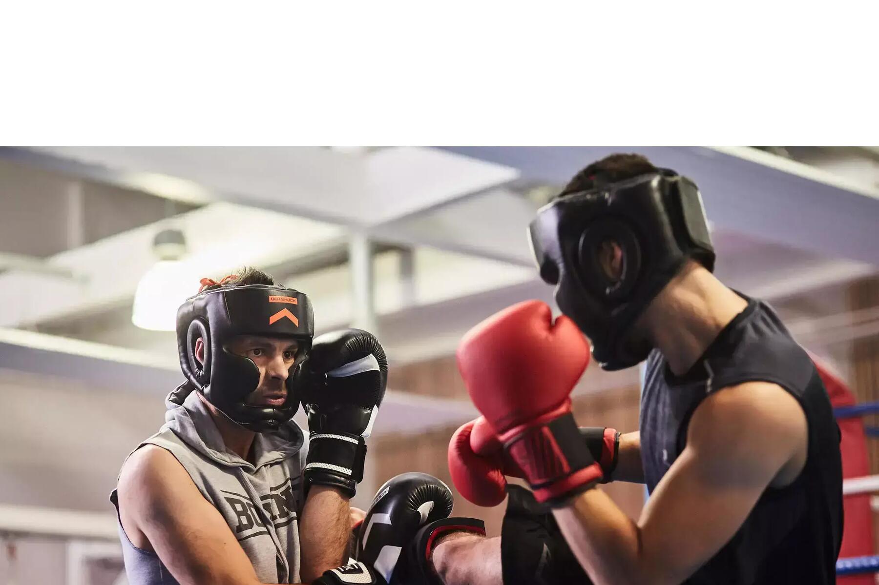 DECATHLON DOMYOS OUTSHOCK KIT PUNCHING BALL JUNIOR + GANTS DE BOXE 4OZ