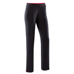 Pantalon de danse moderne à longueur ajustable femme noir