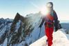 Брюки верхние для альпинизма водонепроницаемые женские красные ALPINISM Simond