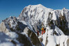 Брюки верхние для альпинизма водонепроницаемые женские красные ALPINISM Simond