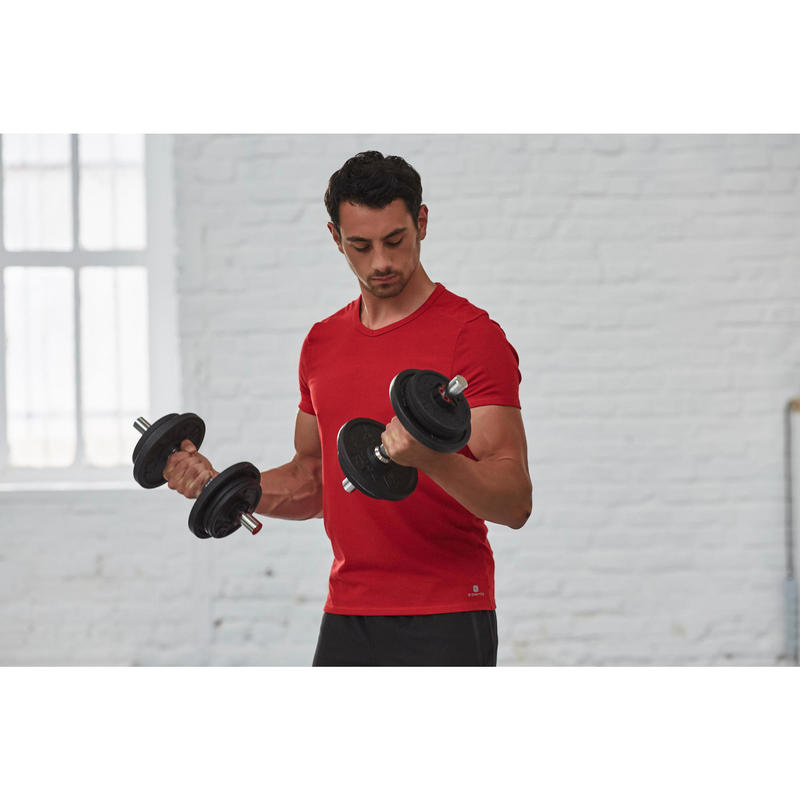 Weight Training Dumbbell Kit 20 Kg Domyos By Decathlon