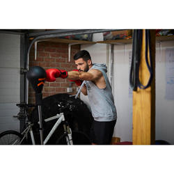 Punching Ball Hohenverstellbar Erwachsene Schwarz Outshock Decathlon