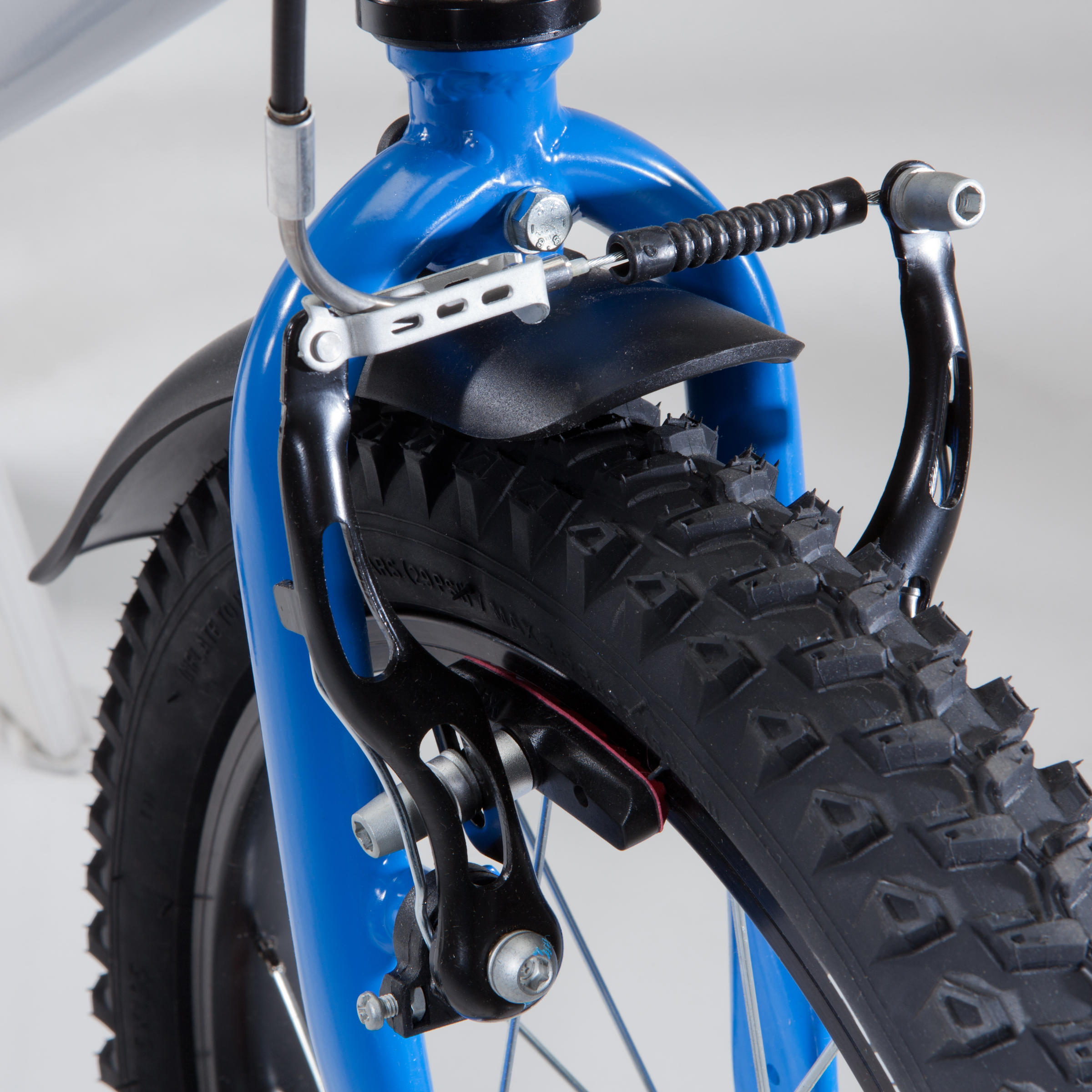 16" Mudguards - Black - BTWIN