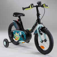 KIDS 14'' BIKE MONSTERS 500 3-5 YEARS OLD