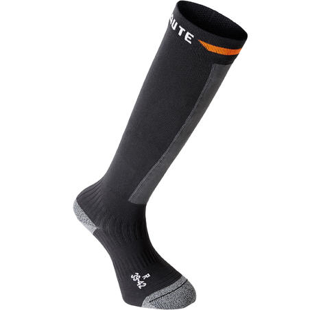 Високі шкарпетки для спортивного орієнтування, посилені - Чорні