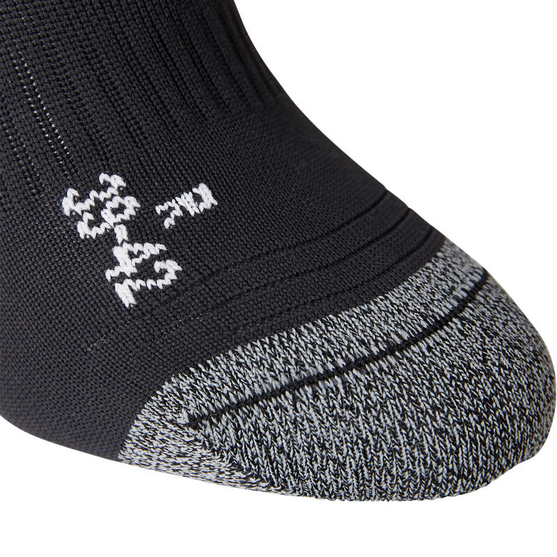 Laufsocken verstärkt high schwarz