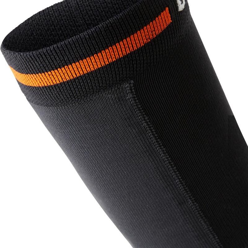 Laufsocken verstärkt high schwarz