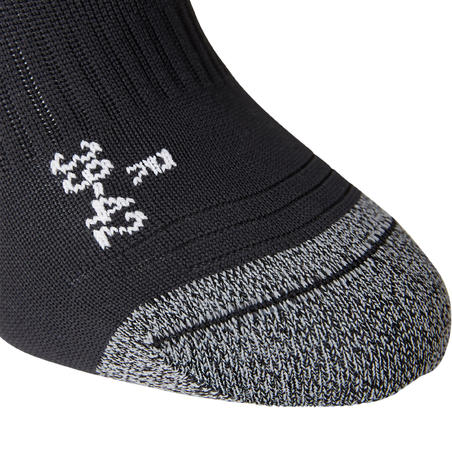 Високі шкарпетки для спортивного орієнтування, посилені - Чорні