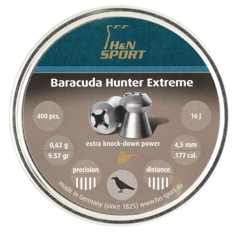 LUFTGEWEHRKUGEL BARRACUDA HUNTER EXTREME 4,5 MM × 400