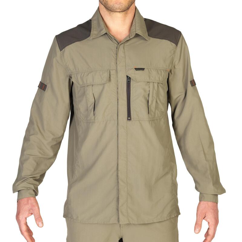 Camicia caccia uomo 520 leggera verde militare