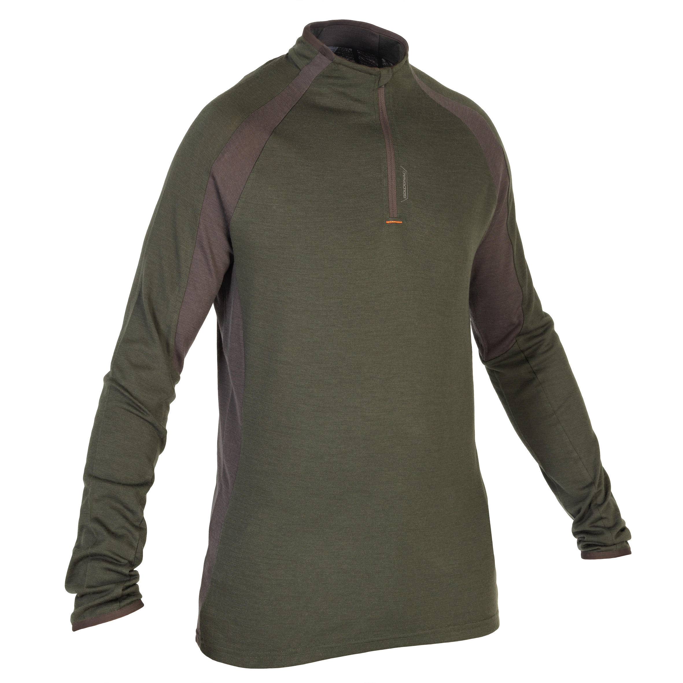 camiseta termica lana merino hombre