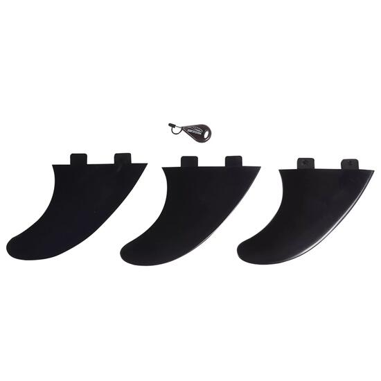 3 Ailerons noir compatibles boitiers FCS .