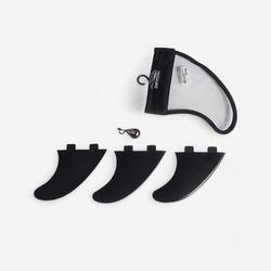 3 Ailerons noir compatibles boitiers FCS .