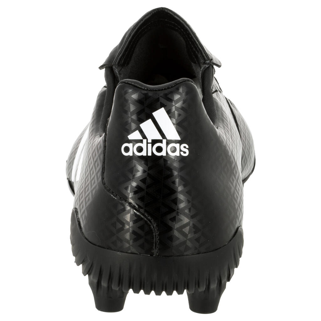 Adult Firm Ground Rugby Boots Rumble - Black