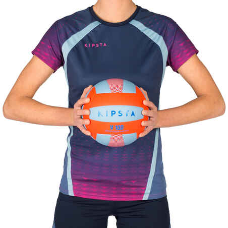 V100 Volleyball - Blue/Orange