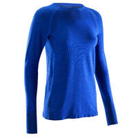 Alpinismo - SEAMLESS lã Mulher Azul SIMOND - Roupa e Botas de Alpinismo