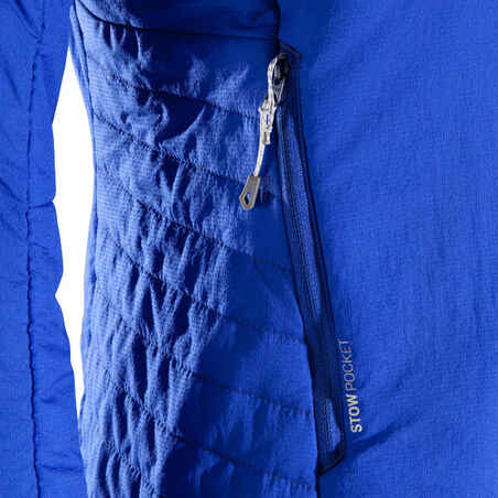 Wattierte Jacke Bergsteigen Alpinism Damen blau