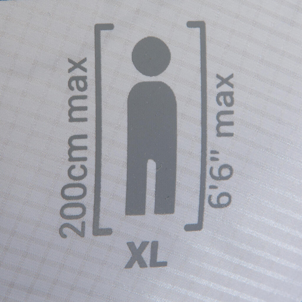 Daunenschlafsack Makalu II Light -10 °C Größe XL grau