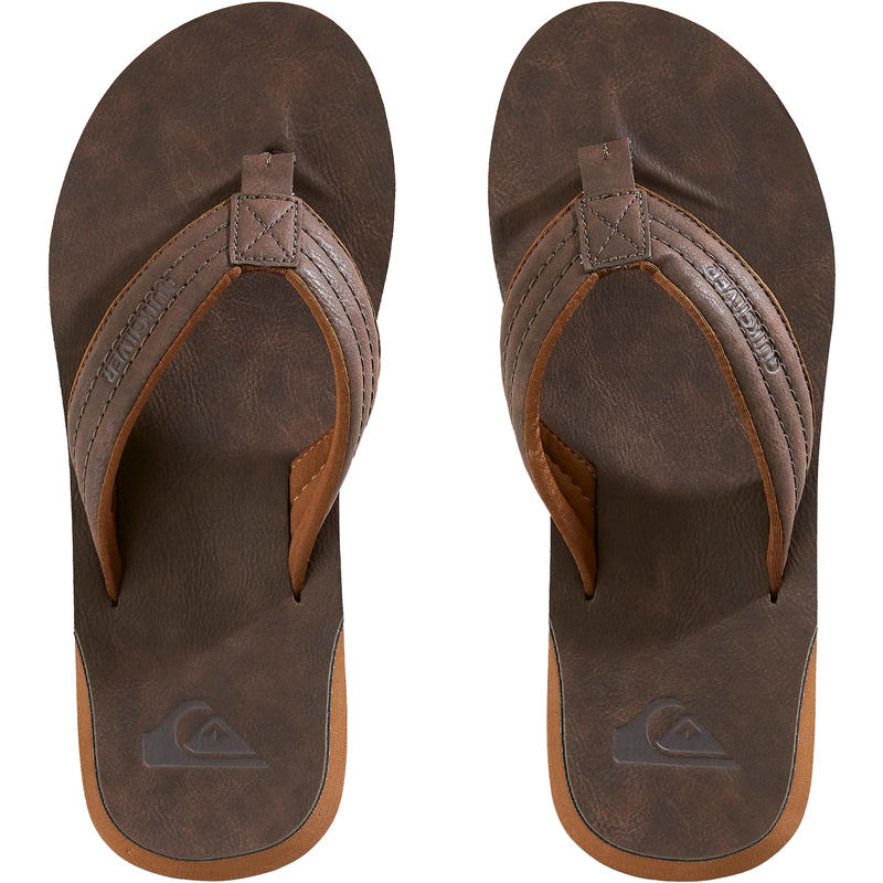 Men's Flip-Flops Quicksilver Carver - Brown