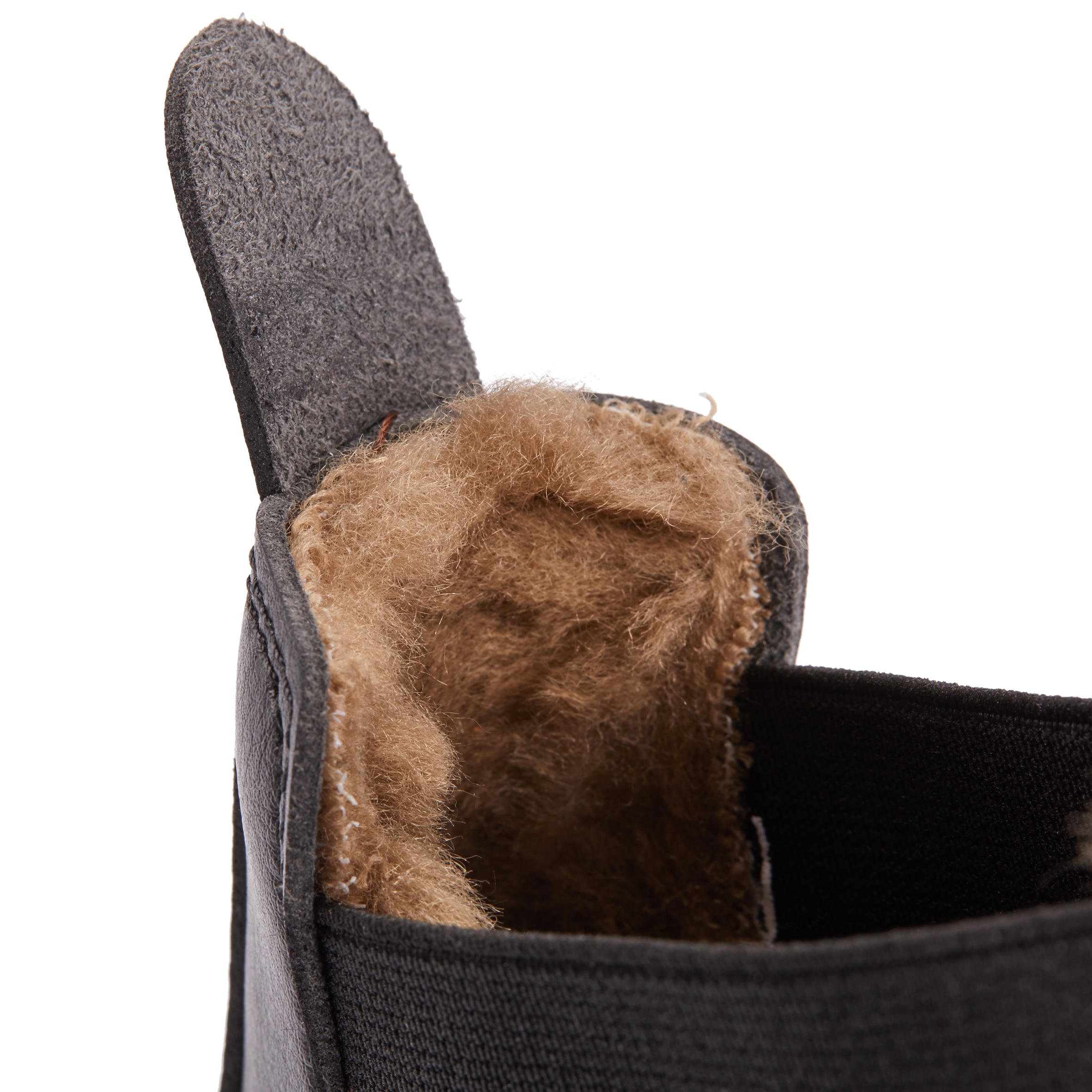 Winter-Reitstiefeletten 160 Warm Kinder schwarz 7/7