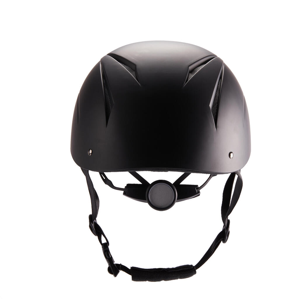 Casque équitation Adulte et Enfant - 500 noir