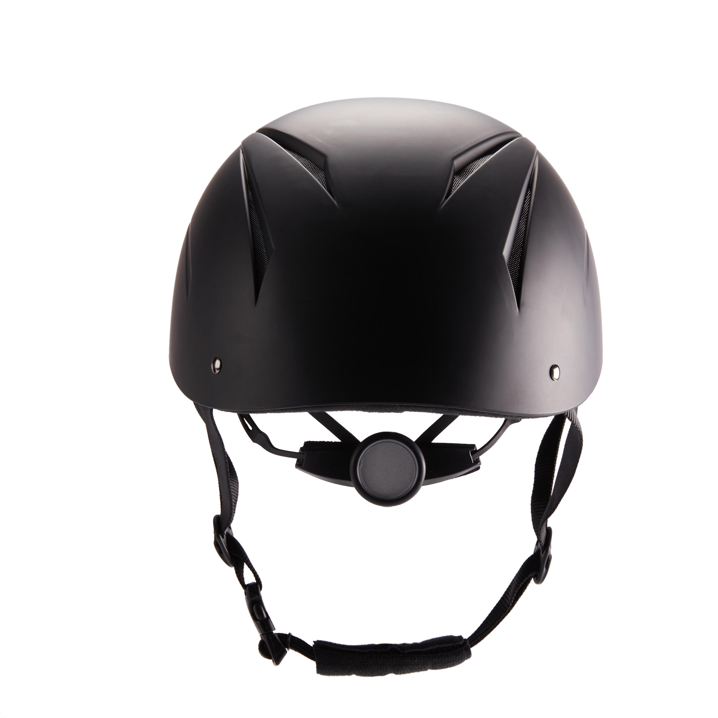 Horse Riding Helmet - 500 Black - FOUGANZA