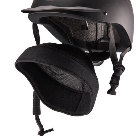 Ajustable Horse Riding Helmet - 500 Black