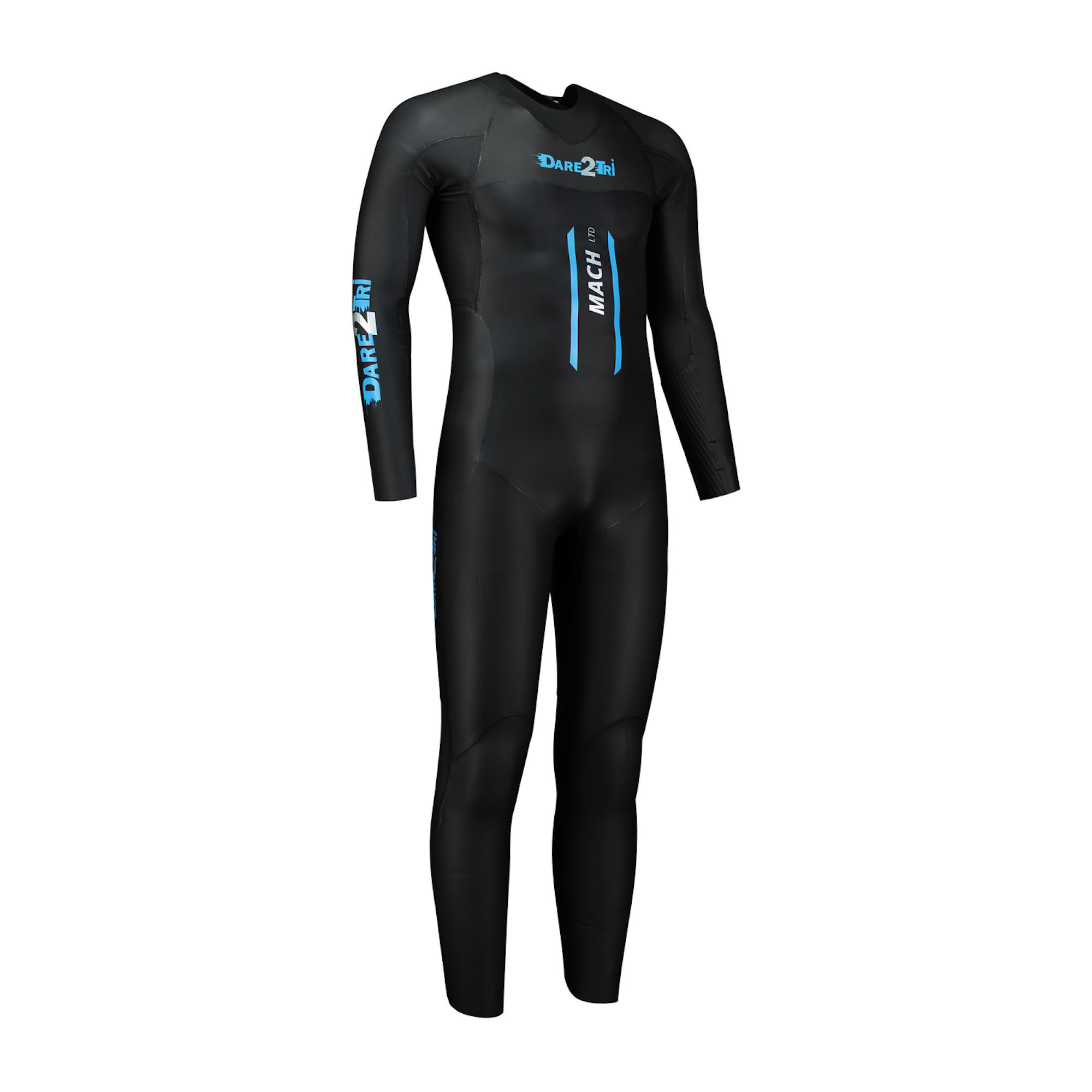 Dare2tri Neopreen wetsuit triatlon Mach LTD heren Dare2Tri Decathlon.nl