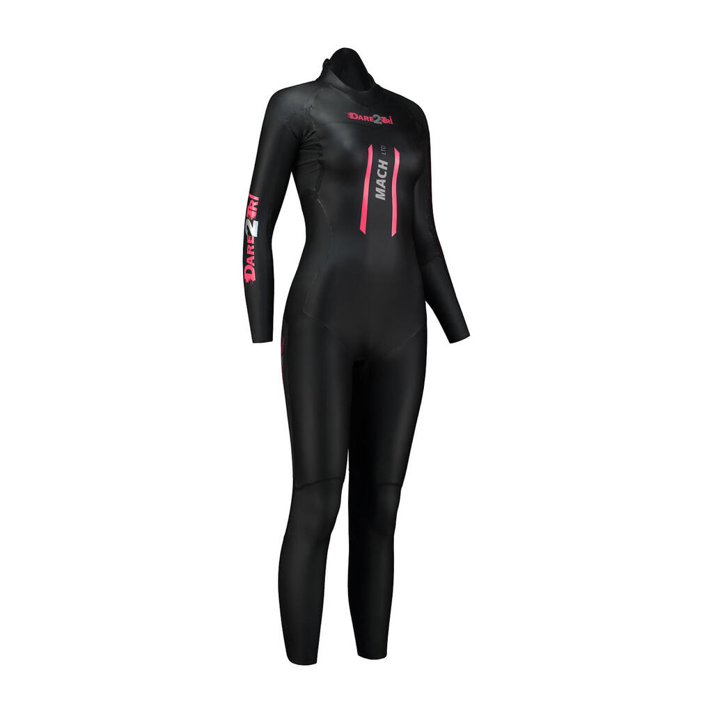 Women Triathlon Neoprene Wetsuit Mach Ltd D2TRI