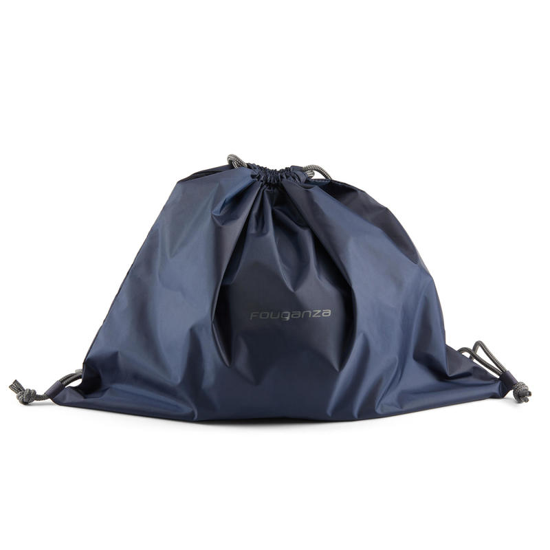 Foldable Horse Riding Helmet Bag Navy Decathlon