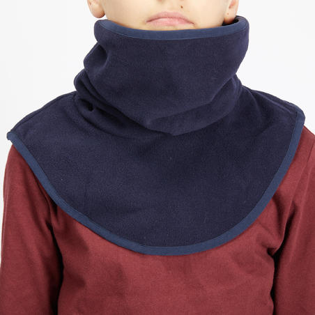 Дитяча пов'язка на шию для кінного спорту, флісова - Темно-синя